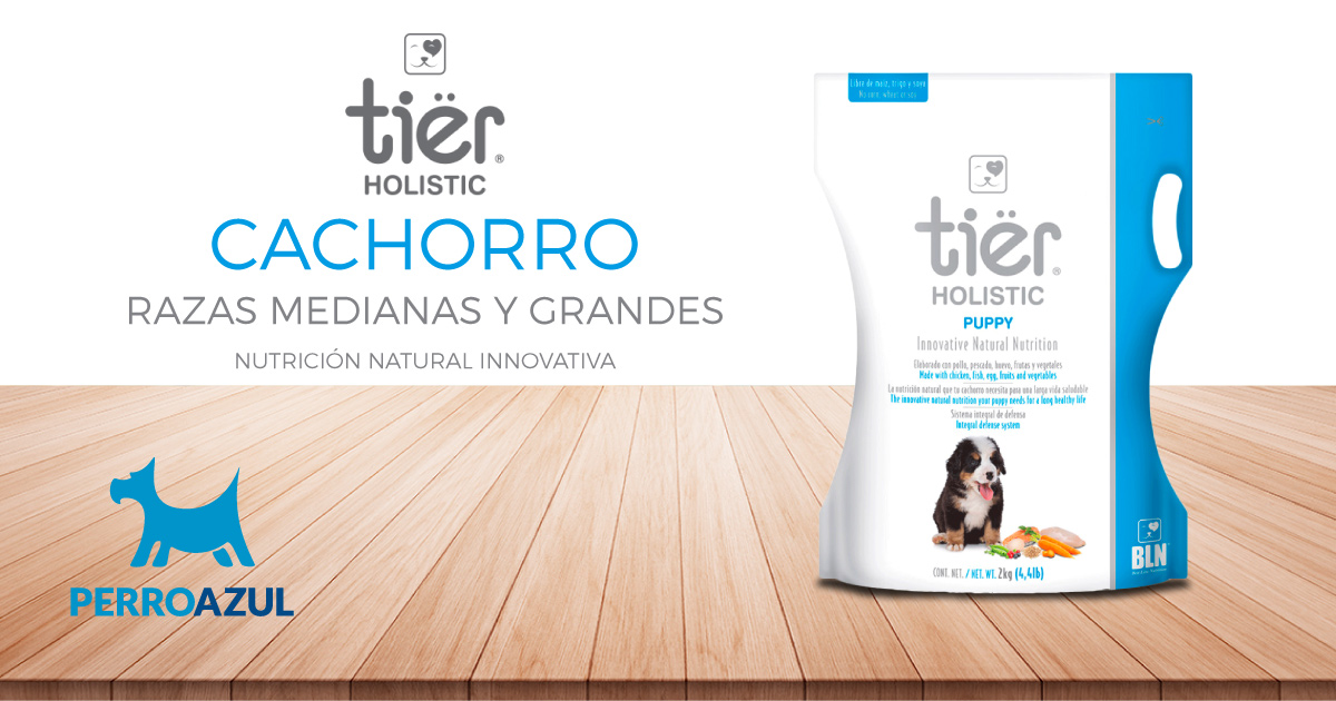 Tiër Holistic® Cachorro 8kg | El Perro Azul